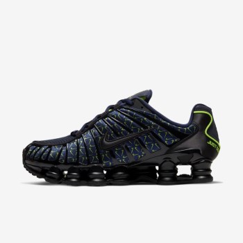 Nike Shox TL - Férfi Utcai Cipő - Obszidián/Fekete